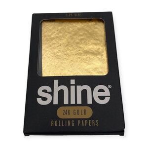 NIB SHINE 24K Gold Papers - 1.25 size